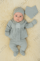 Pack naissance effet mtrouz 5 pcs coton