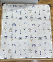 Draps lange Tribe blue 75x85 cm
