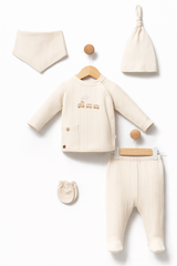 Pack naissance Tchou tchou le train 5 pcs coton