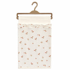 Couverture multi fleury a points coton 80x90 cm