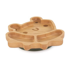Assiette en Bois - Grenouille 6m+ Miniland