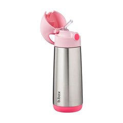B.box Gourde Isotherme 500 ml en Inox - Flamingo Fizz 12m+