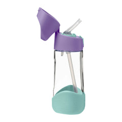 B.box Gourde avec paille 450 ml - Lilac Pop
