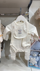 Pack 4 pcs star Mummy Daddy unisexe coton