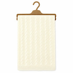 Couverture tricot welsoft K2020 - 80x90 cm