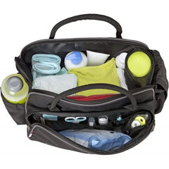 Badabulle - Sac a langer Vintage noir Fuchsia