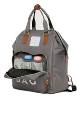 BagMori - Sac à dos Baby Bag Gris
