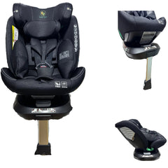Bébé zen - Siège auto i Size GO 1 2 3 Black