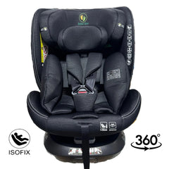 Bébé zen - Siège auto i Size GO 1 2 3 Black
