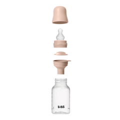 Bibs - Biberon rond Silicone 150 ml slow flow - Blush 0m+