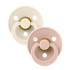 Bibs - Lot de 2 sucettes Ivory blush