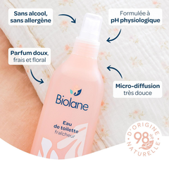 Biolane Eau de toilette parfumée 200 ml