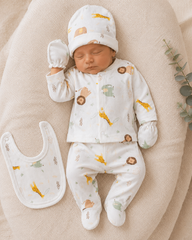 Pack naissance King of the Jungle 5 pcs coton
