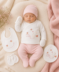 Pack naissance Follow me Pupples 5 pcs coton