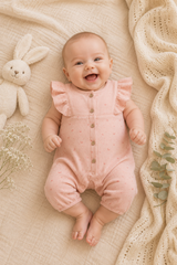 Barboteuse lune froufrou 1 pcs coton