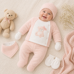 Pack naissance nounourssette happy 5 pcs welsoft