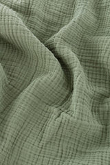 Couverture mousseline 4 Layers 120x120 cm - Grass Green