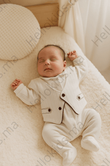 Grenouillère effet gilet classy boy coton 1 pcs