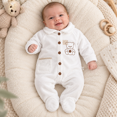 Grenouillère nounours lovely nounours 1 pcs velours