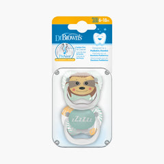 Dr. Brown’s Sucette phase 2 têtes d’animaux, 6-18 mois mint