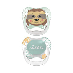 Dr. Brown’s Sucette phase 2 têtes d’animaux, 6-18 mois mint