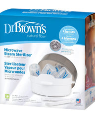 Dr Brown's - Stérilisateur de vapeur micro onde et accessoires