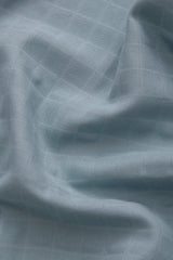 Drap - Swaddle en mousseline Sky blue 120 x 120 cm + 4 petites serviettes buccales 0m+
