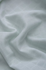 Draps - Swaddle en mousseline unie mint 120 x 120 cm + 4 petites serviettes buccales