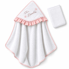 Cape de bain For beauties avec 1 gant 80x90 cm - 0m+