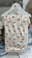 Couverture PANDA coton 80x85 cm