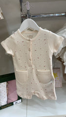 Barboteuse Lunes 2 poches 1 pcs girly