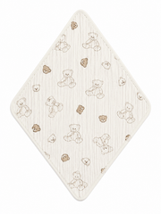 Couverture little nounours coton 80x90 cm