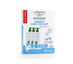 Gilbert Pack de 3 Liniments oleo calcaire pompe 480 ml
