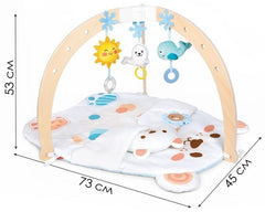 Hape - Tapis d'activité ourson câlin 0m+