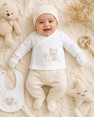 Pack naissance Animals friendly unisexe 5 pcs coton