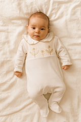 Grenouillère Trio fleury coton 1 pcs