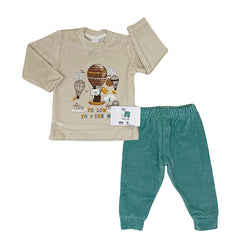 Pyjama velours follow your dreams 2 pcs