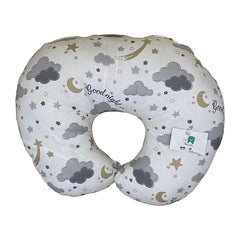 Coussin d'Allaitement Nuage Good Night Gris