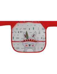 Interbaby - Bavoir manches longues Lapinou Tipi 6m+