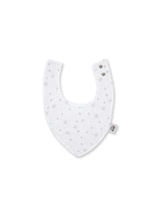 Interbaby - Pack de 2 Bavoirs bandana 20x30 cm mod sleep vert 0/6 mois