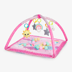 Kikkaboo - Tapis d'éveil Pink Sky 18 balles 0m+