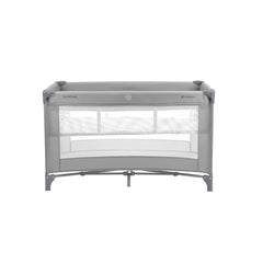 Kikkaboo - Lit parapluie so gifted gris 2 niveaux 0m+