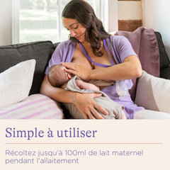 Lansinoh - Tire lait silicone / Recueil lait