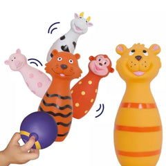 Ludi - Jeu de quilles « Animaux » 10m+