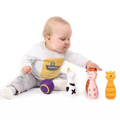 Ludi - Jeu de quilles « Animaux » 10m+