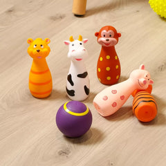 Ludi - Jeu de quilles « Animaux » 10m+