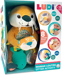 Ludi Peluche d’activités Maman Loutre 10m+