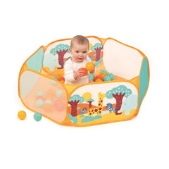 Ludi Piscine à balle Octogonale Multicolore 6m+