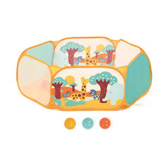 Ludi Piscine à balle Octogonale Multicolore 6m+