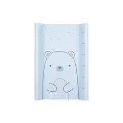 Matelas à langer en PVC 70х50cm Bear with me Bleu - Kikkaboo